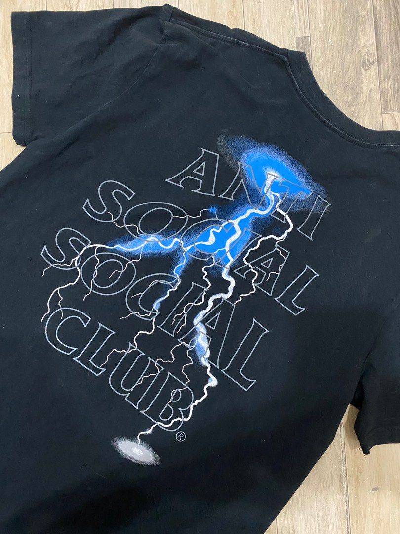 Anti Social Social Club Thunder tee (Category: Tshirts & Polo Shirts ) located in Cavite. Submitted by copper__piece (Listing ID 1371103244, Image 2). Description: Measurements: 21 x 28 Overall Verygood Condition .