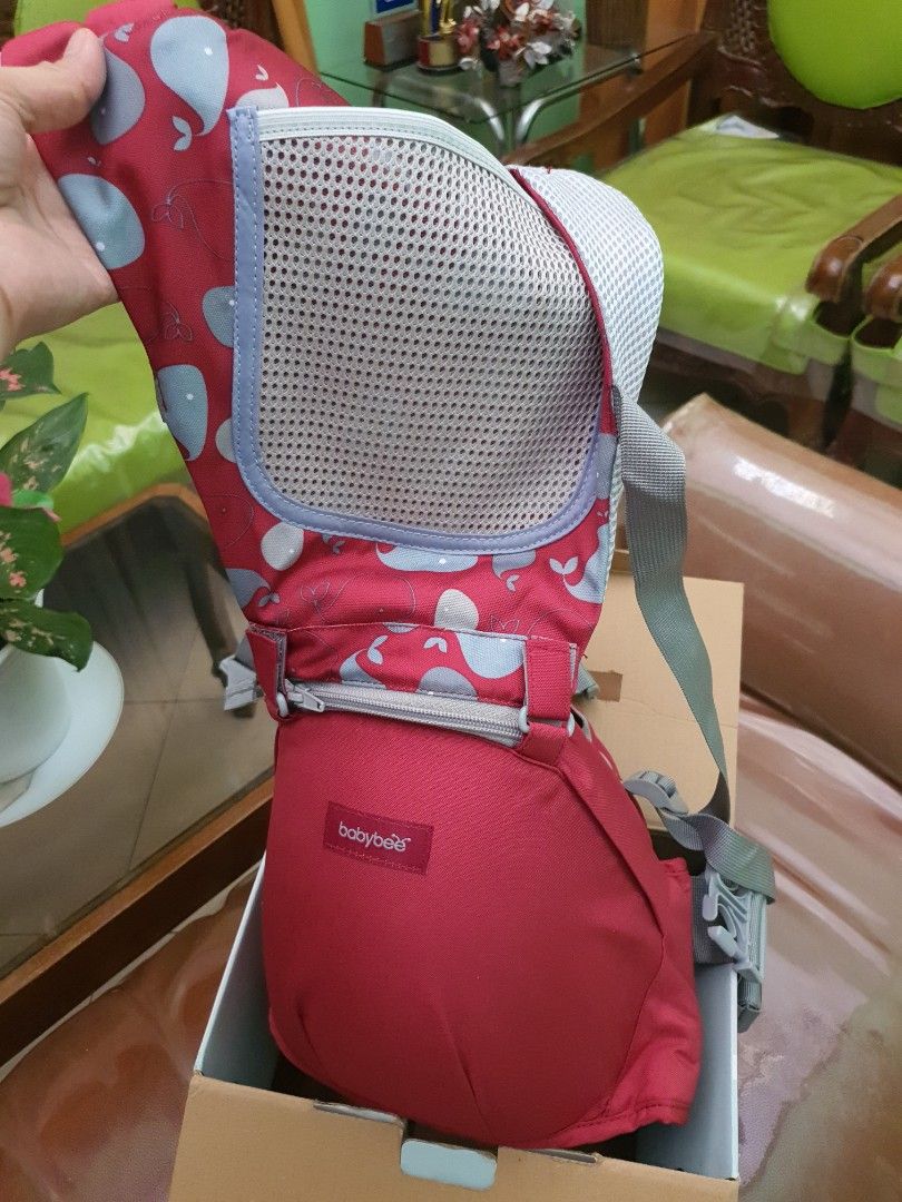 Babybee hipseat carrier (Category: Carriers & Slings) located in Marilao. Submitted by dlane (Listing ID 1369870064, Image 3). Description: gifted. opened but never used. selling coz I already have a carrier. color: maroon.