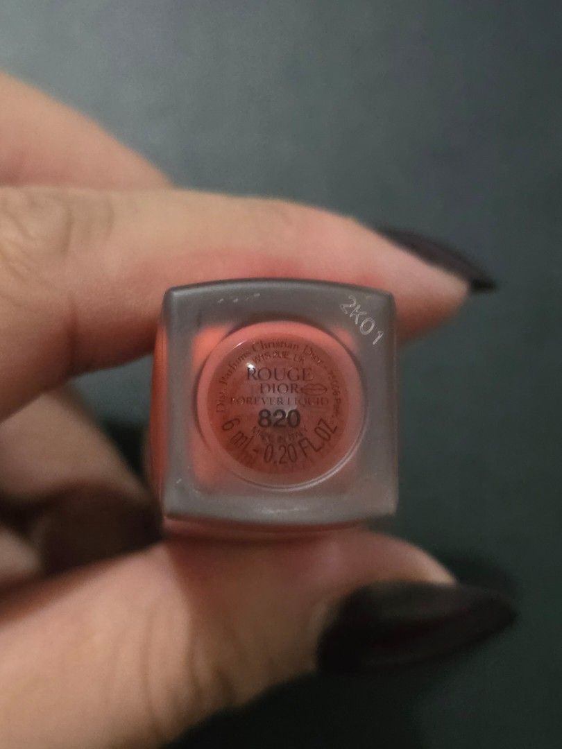 Dior Matte Liquid Lipstick in Shade 820 (Category: Makeup) located in Quezon City. Submitted by casetifybydee (Listing ID 1370981882, Image 3). Description: brandnew authentic onhand.