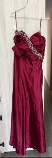紅色晚裝長裙 Evening Dress63017772714241110