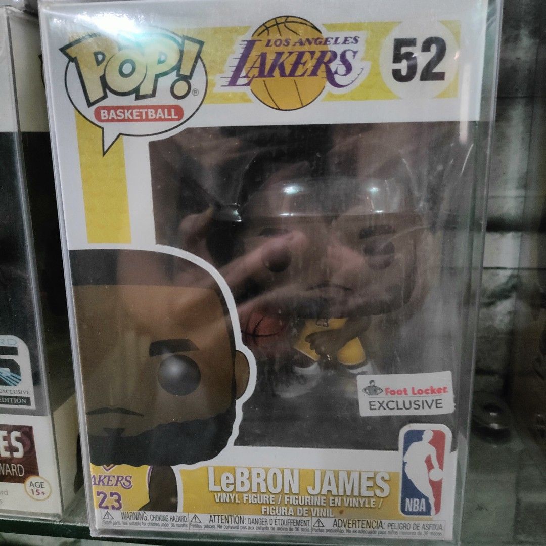 Funko pop lebron (Category: Designer & Blind Box Toys) located in Las Pinas. Submitted by hi_sayo_bili_na (Listing ID 1371168770, Image 1). Description: for sale funko lebron 8-9/10 box condition location las pinas 🙏🙏🙏.