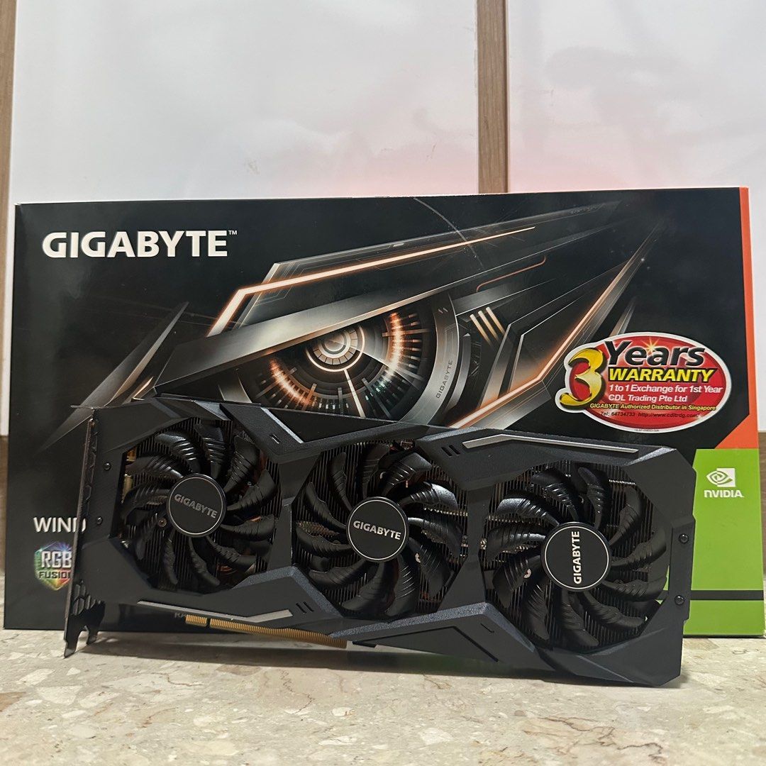 Gigabyte RTX 2080 Ti 11GB Windforce GPU Graphics Card RTX 2080TI