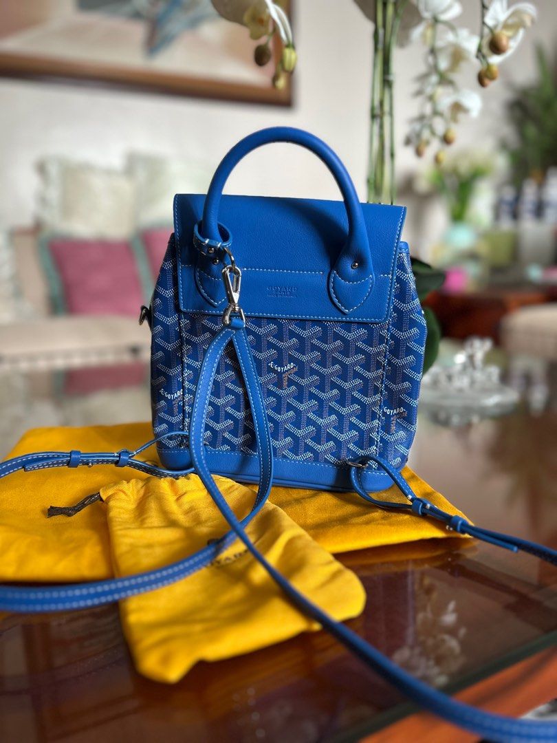 Goyard Alpin Mini Backpack (Category: Luxury Bags & Wallets) located in Quezon City. Submitted by anacon (Listing ID 1370996410, Image 2). Description: Sourced from a thrift shop in Japan, comes with a dust bag. .