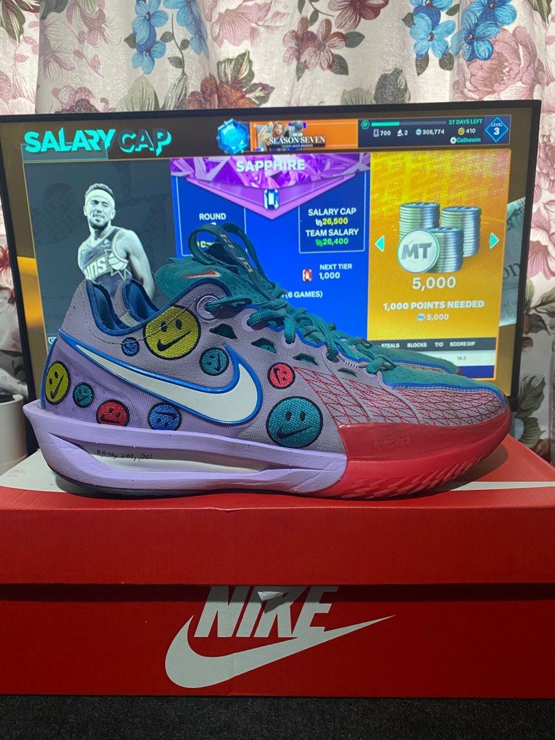 GT CUT 3 JEWELL LOYD (Category: Sneakers) located in Pateros City. Submitted by funkytimer (Listing ID 1371132790, Image 1). Description: FOR SALE GT CUT 3 JEWELL LOYD RARE PAIR SIZE 9.5 USED 5X NO ISSUE REP BOX 3300 FIXED STEAL PRICE NA YAN TAGUIG AREA.