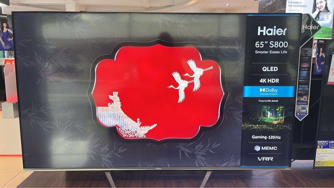 HAIER LED GOOGLE TV (Category: TV) located in Quezon City. Submitted by maryann.dimalanta (Listing ID 1371136519, Image 2). Description: Haier UHD GOOGLE TV H50s800ux Srp 37,490 Cash 22,800 H55s800ux Cash 23,000 H65s800ux Srp 54,990 Cash 34,200 H75s750ux Srp 89,990 Cash 38,200 H85s800ux Srp 129,995 Cash 67,900 H58K68ug Srp 32,990 Cash 21,700 H55s80eux Srp 38,995 Cash 23,900 H65s80eux Srp 53,990 Cash 32,400 H50s80eux Srp 34,990 Cash 22,000 43s80eu