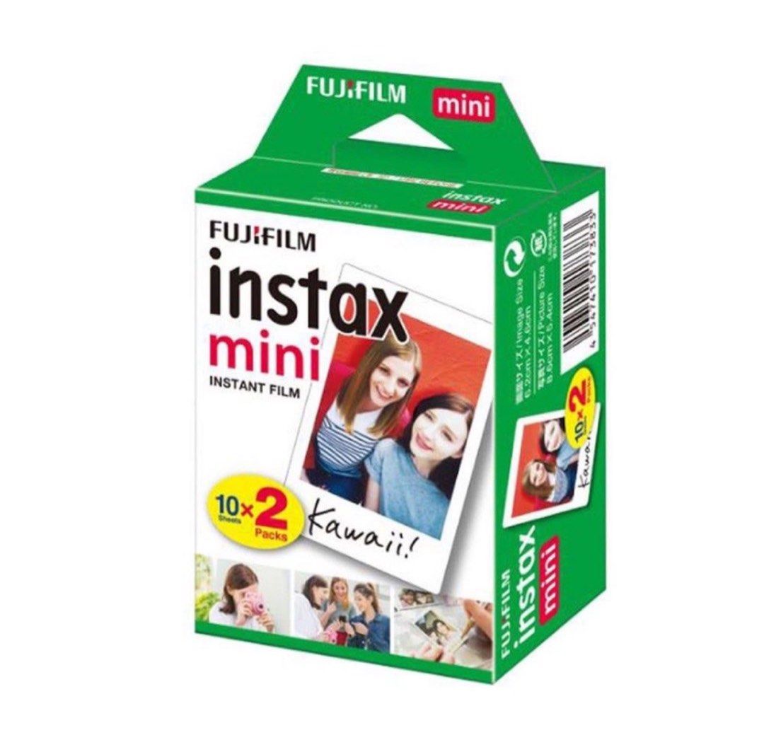 由 kxjix8 (刊登 ID 1371050612，圖片 1) 提交，位於 新竹市 (Hsinchu City) 的 instax 拍立得 底片 空白底片 (類別：相機)，說明：10張$300 20張$595 未過期 全新未拆。