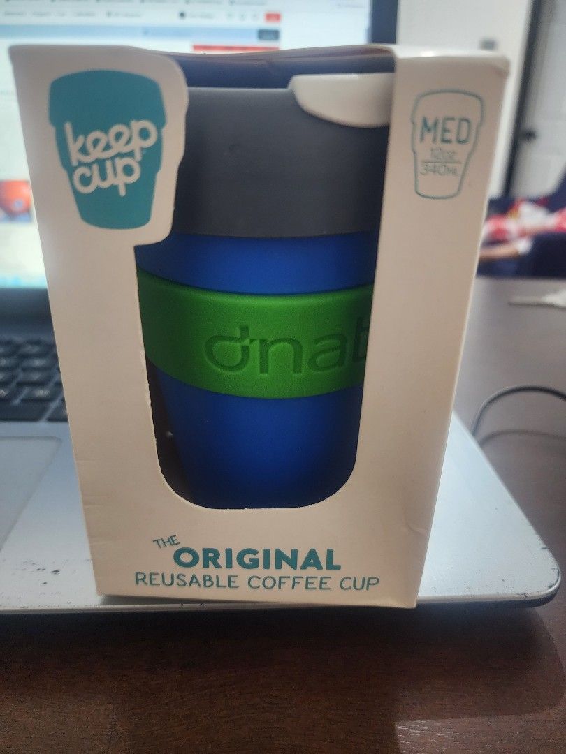 Keep Cup Reusable Coffee Cup (Category: Water Bottles & Tumblers) located in Pasig City. Submitted by jam1ekow (Listing ID 1371065035, Image 1). Description: brand new with box Keep Cup the original reusable coffee cup fr australia medium size 340 ml /12 oz 3 pcs available.