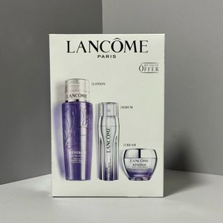 【New Stock】Lancome / Lancôme Genifique 3-piece Set, Including: Genifique精华水400ml + Three Tubes of Serum 50ml + 50ml Absolution Cream with Gift Bag, Moisturizing Firming Anti-wrinkle Essence Water Cream Set628631810528021120