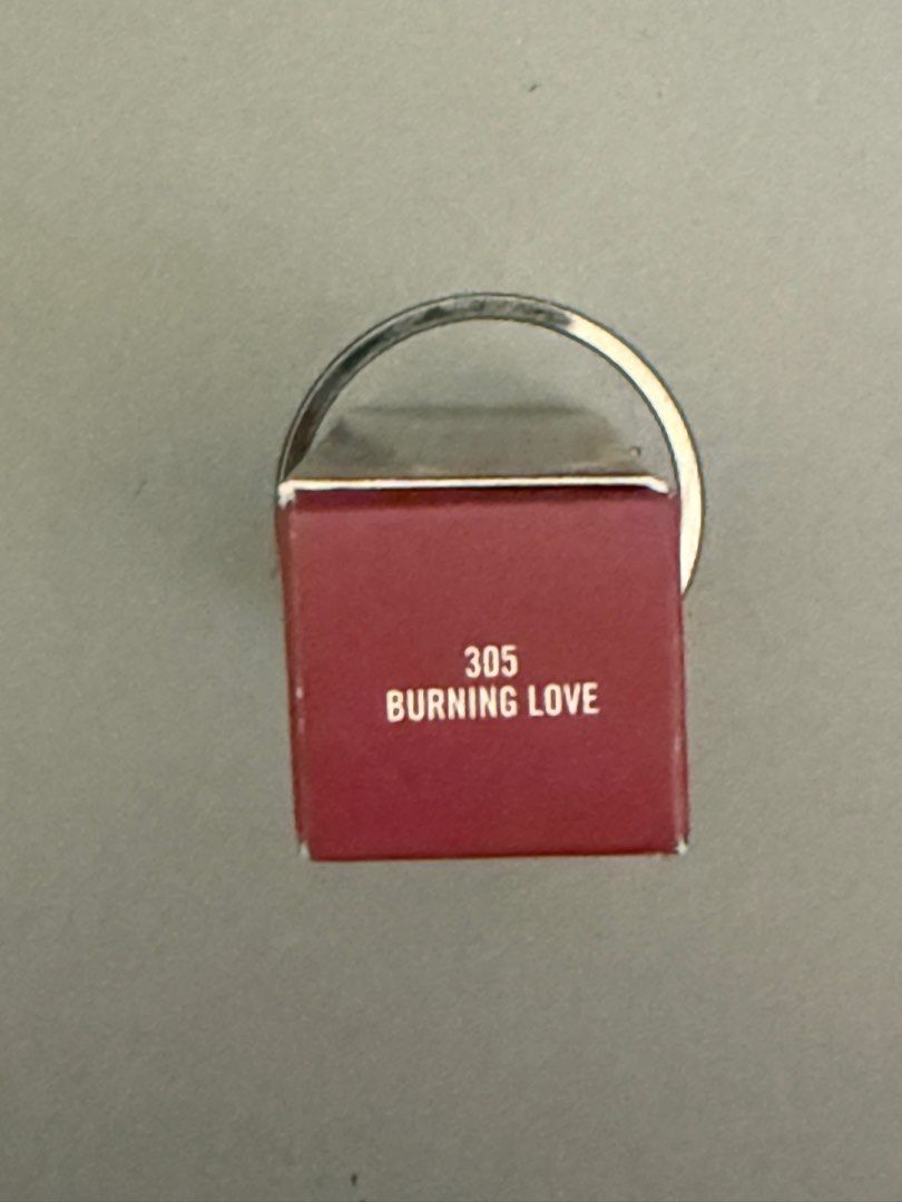 MAC Lippie Burning Love (Category: Makeup) located in Cebu City. Submitted by synpb13 (Listing ID 1371018004, Image 2). Description: Authentic Shade: Burning Love Swatched only.