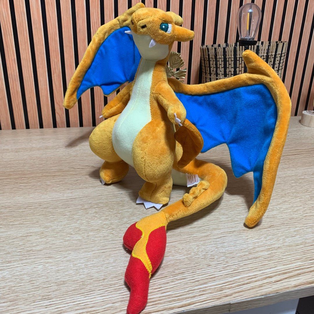 Mega Charizard Y 2014 Pokemon Center Plush Stuff Toy (Category: Plushies & Soft Toys) located in Cavite. Submitted by strawberrycakeshoppu (Listing ID 1370989009, Image 3). Description: What you see is what you get Hard to find as well! Good condition.