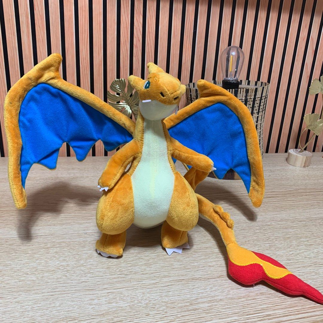 Mega Charizard Y 2014 Pokemon Center Plush Stuff Toy (Category: Plushies & Soft Toys) located in Cavite. Submitted by strawberrycakeshoppu (Listing ID 1370989009, Image 1). Description: What you see is what you get Hard to find as well! Good condition.