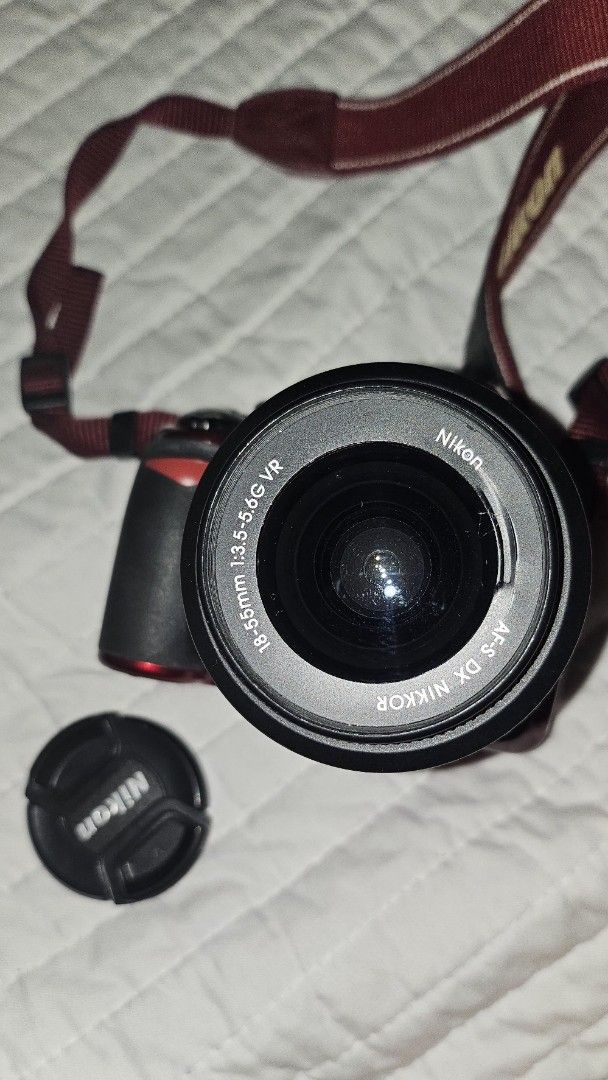 NIKON D3100 CAMERA DSLR (Category: Cameras) located in Paranaque City. Submitted by cyrellebgamboa (Listing ID 1371108435, Image 3). Description: price is negotiable : ) condition: 9/10 inclusions: cam bag, cam, camera lens cover, chord, etc.. not included: charger (missing), SD card MOP: GCASH SF SHOULDERED BY BUYER MOD: LALAMOVE, JNT.