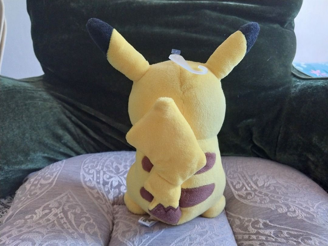 Nintendo Pokemon Plushie Pikachu (Category: Plushies & Soft Toys) located in Bacoor. Submitted by niceobi (Listing ID 1371135063, Image 2). Description: - Pikachu is 6 inches tall - In good condition, maybe dusty - Tags not included .