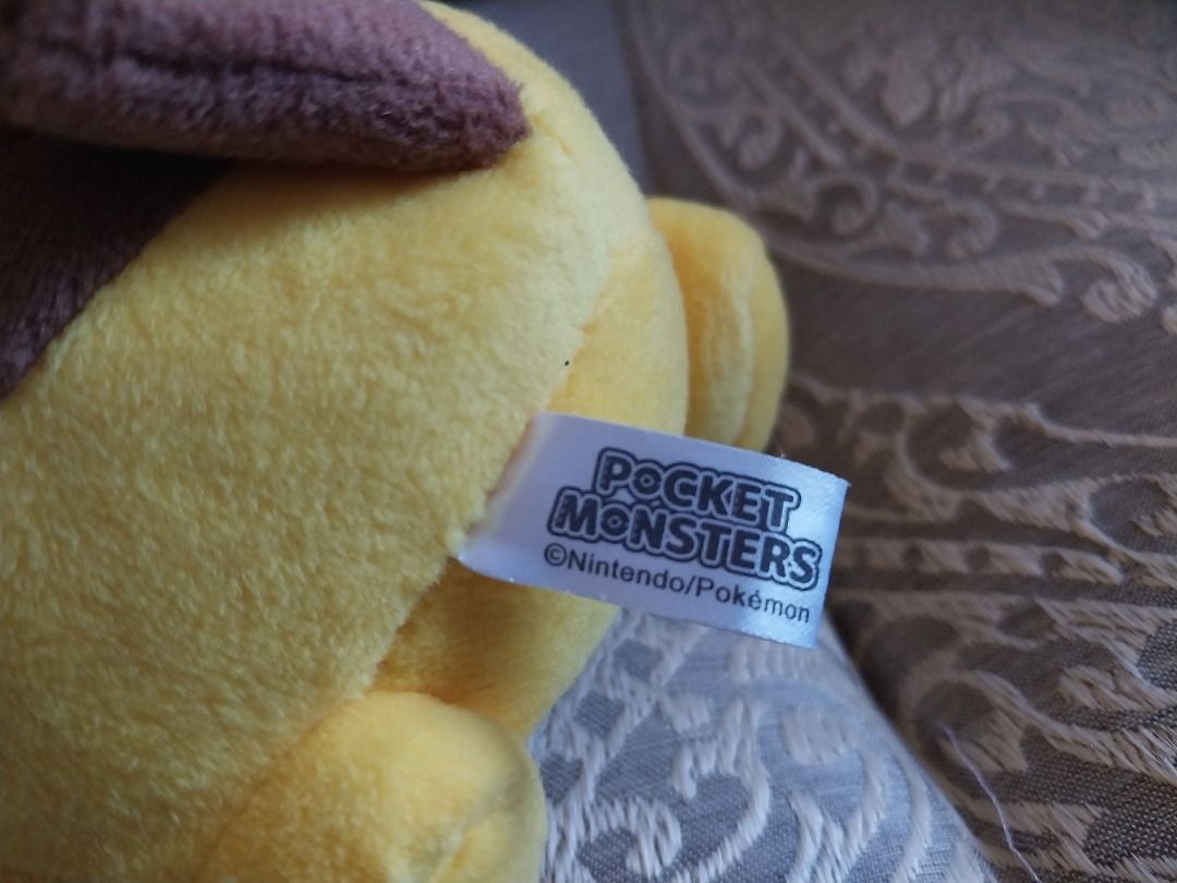 Nintendo Pokemon Plushie Pikachu (Category: Plushies & Soft Toys) located in Bacoor. Submitted by niceobi (Listing ID 1371135063, Image 3). Description: - Pikachu is 6 inches tall - In good condition, maybe dusty - Tags not included .