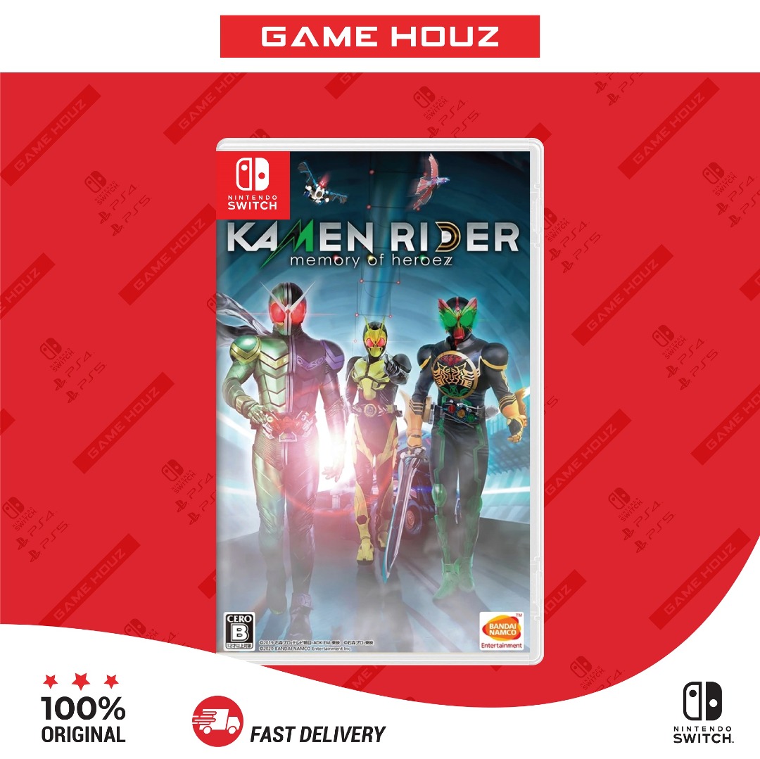 (Nintendo Switch) Kamen Rider: Memory Of Heroez (English Version ...