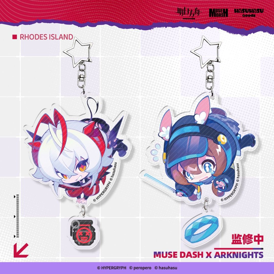 Official Muse Dash x Arknights (Category: Designer & Blind Box Toys) located in General Mariano Alvarez. Submitted by eiimei (Listing ID 1371154378, Image 3). Description: Sold Out.