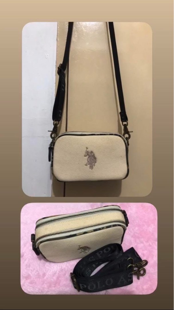 original us polo camera crossbody bag, Women's Fashion, Bags & Wallets ...