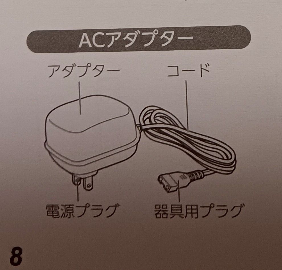 (全新)日本Panasonic國際牌 ER-GF82 電動理髮器充電電源線 &七樣理髮器配件