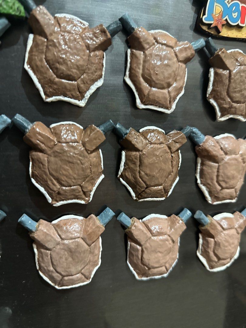 Pokemon fridge magnet : Blastoise (paper mache) (Category: Character Goods) located in Manila. Submitted by eruyotto (Listing ID 1371123936, Image 2). Description: Fridge/ref magnet made from 100% paper and glue..