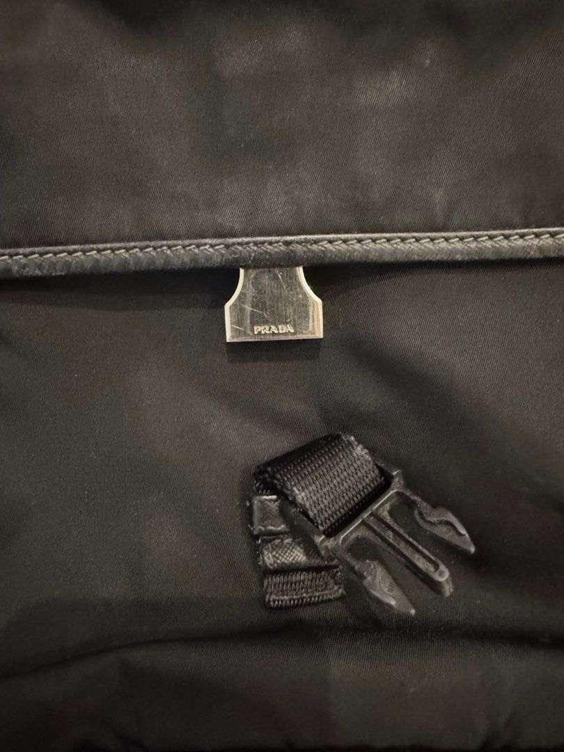 Prada sling bag (Category: Luxury Bags & Wallets) located in Makati City. Submitted by marckyboy (Listing ID 1371138925, Image 3). Description: Authentic prada bag.