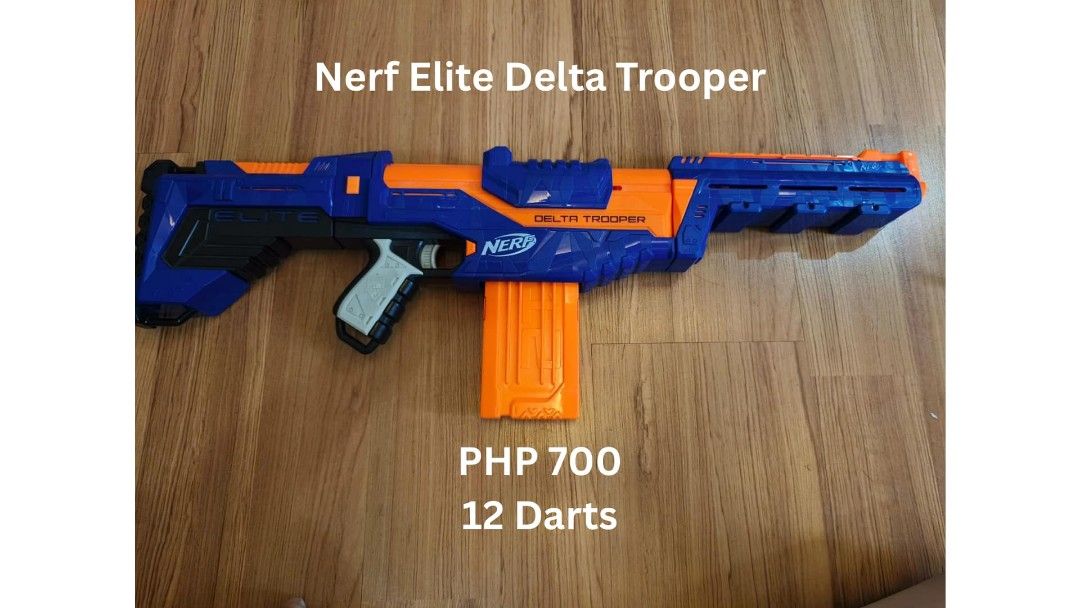 Pre-loved Nerf guns (Category: Action & Battle Toys) located in Quezon City. Submitted by binctan (Listing ID 1371026653, Image 3). Description: Pre-loved Nerf guns 1st batch.