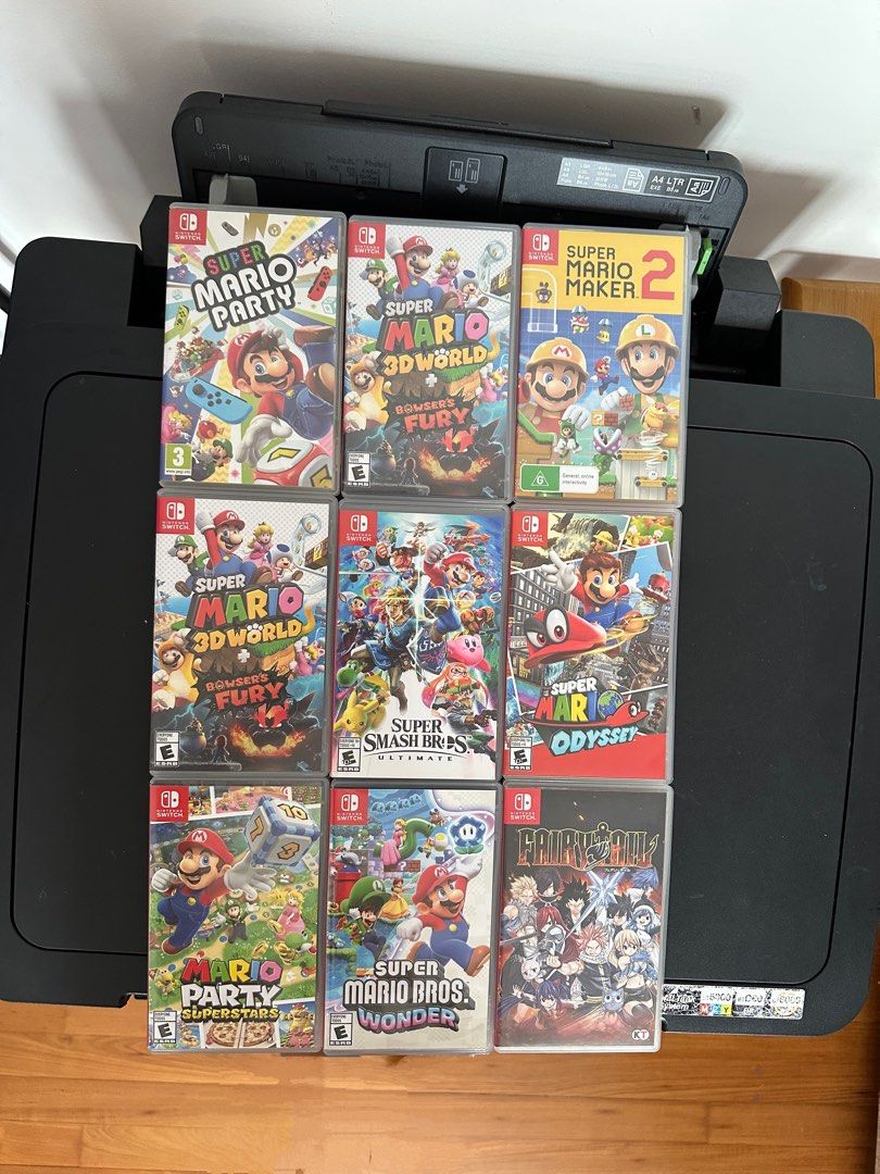 Ps Mario PS4 game Super Mario Party / Super Mario 3D world + 3D World / Super ...