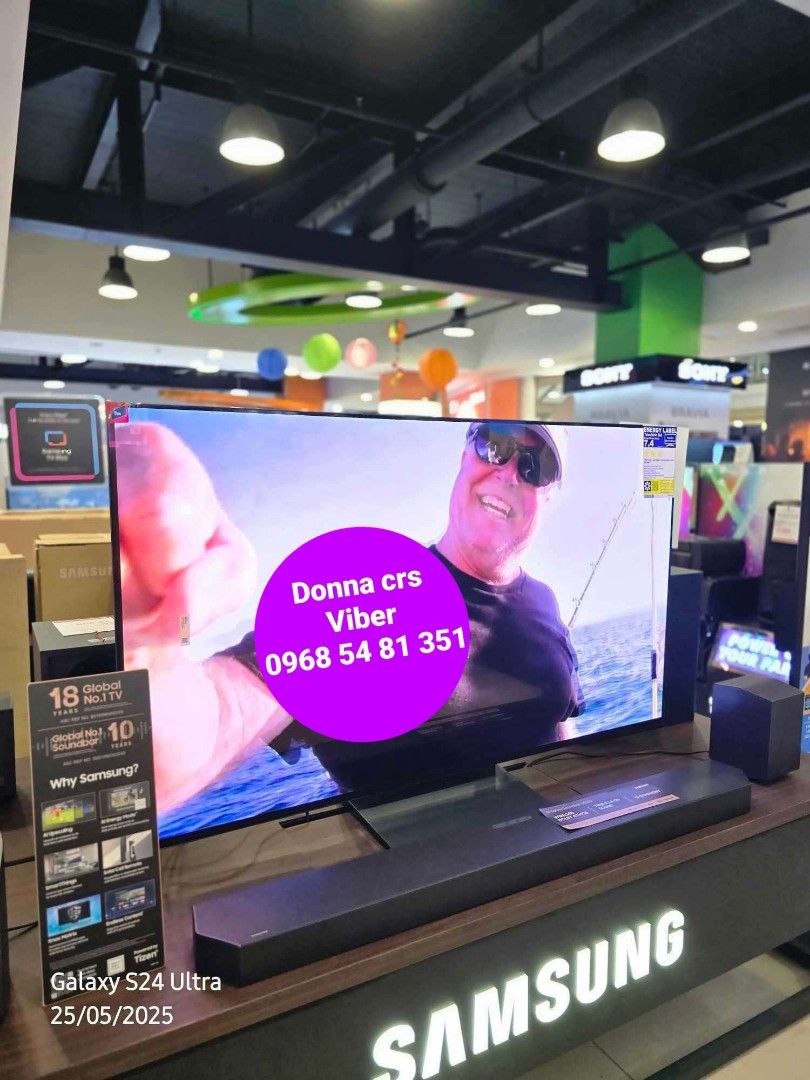 Samsung 2024 model OLED (Category: TV) located in Manila. Submitted by donnasagao03665 (Listing ID 1371069157, Image 1). Description: ❄️ SAMSUNG 2024 MODEL OLED 4K 55S90D 65S95D 77S95D free samsung soundbar BRANDNEW AND SEALED ❄️ QA55S90D - 67,300 free hwc450 samsung soundbar QA65S95D - 92,600 free hwq600c samsung soundbar QA77S95D - 143,200 free hwq800d samsung soundbar PRICE MAY CHANGE WITHOUT PRIOR NOTICE BRANDNEW AND SEALED 1 YR WARRANTY PART