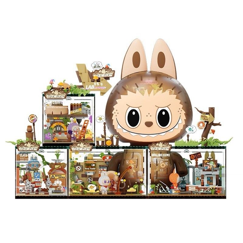 POP BLOCKS P10000 FOREST SECRET BASE Popmart x PopBlocks] - The