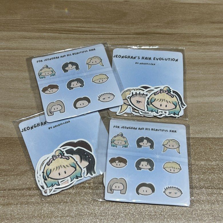 Wonu Sticker Kpop SVT seventeen assorted stickers miniteen bongbongie, Hobbies ...