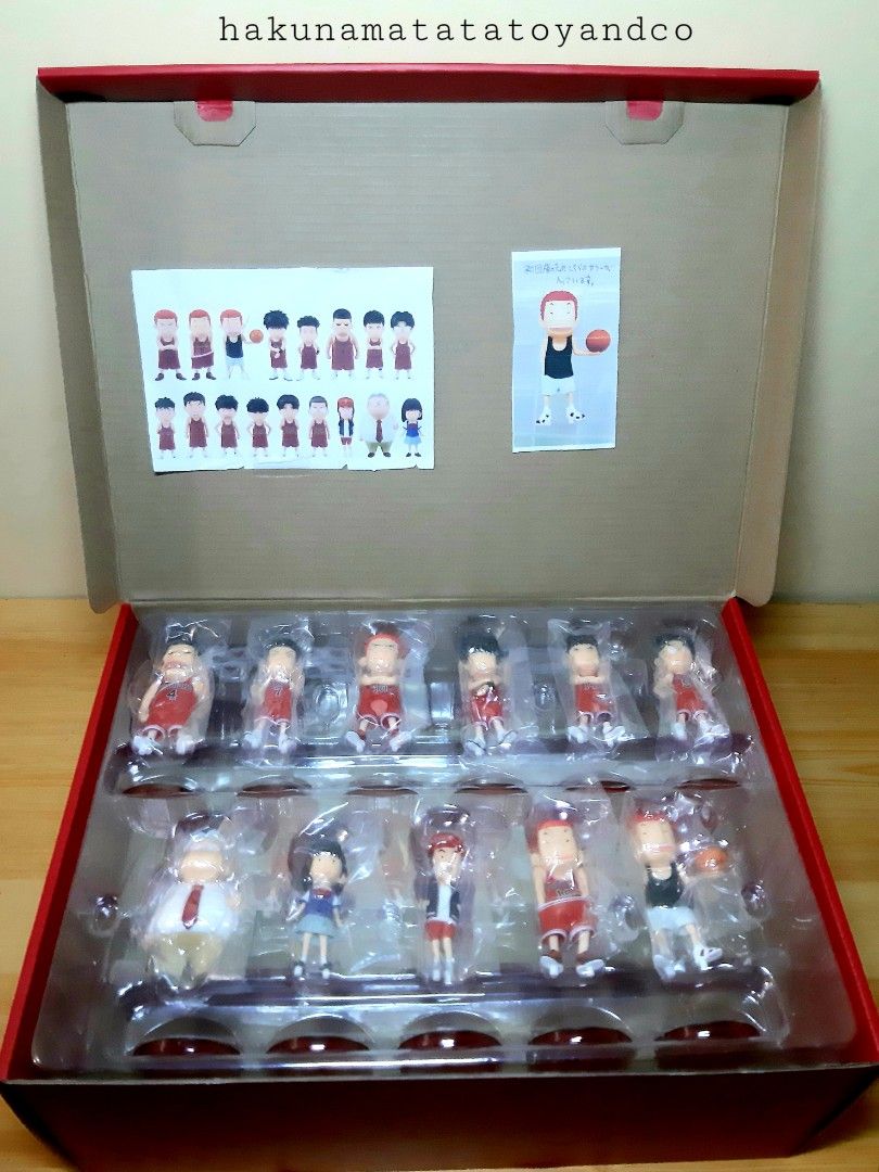 The First Slam Dunk Figure Collection Shohoku Complete Set Movie Japan Bandai Spirts (Category: Figurines & Statues) located in Cavite. Submitted by hakunamatatatoyandcollectibles (Listing ID 1371069083, Image 2). Description: The First Slam Dunk Figure Collection Shohoku Complete Set Movie Japan Bandai Spirits Direct from Japan Box pm for more info.