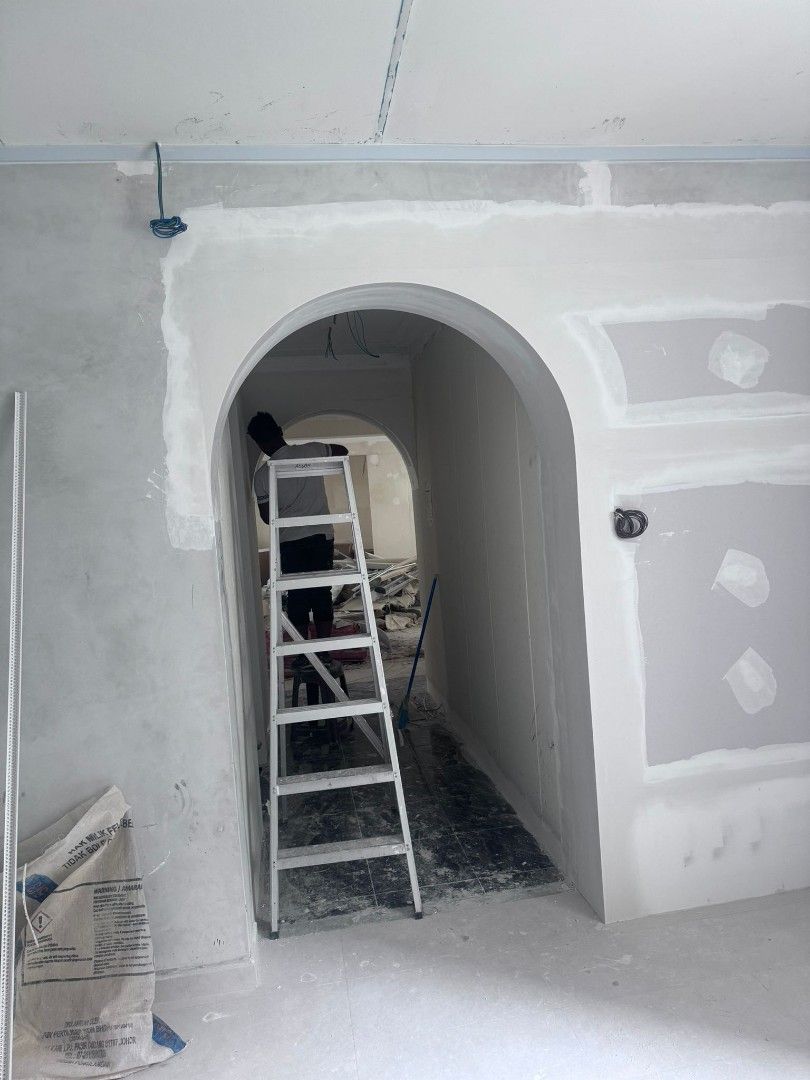 Wall plastering and painting62863076324609113