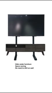 TV stand without wheels kiosk monitor mount Collection item 1