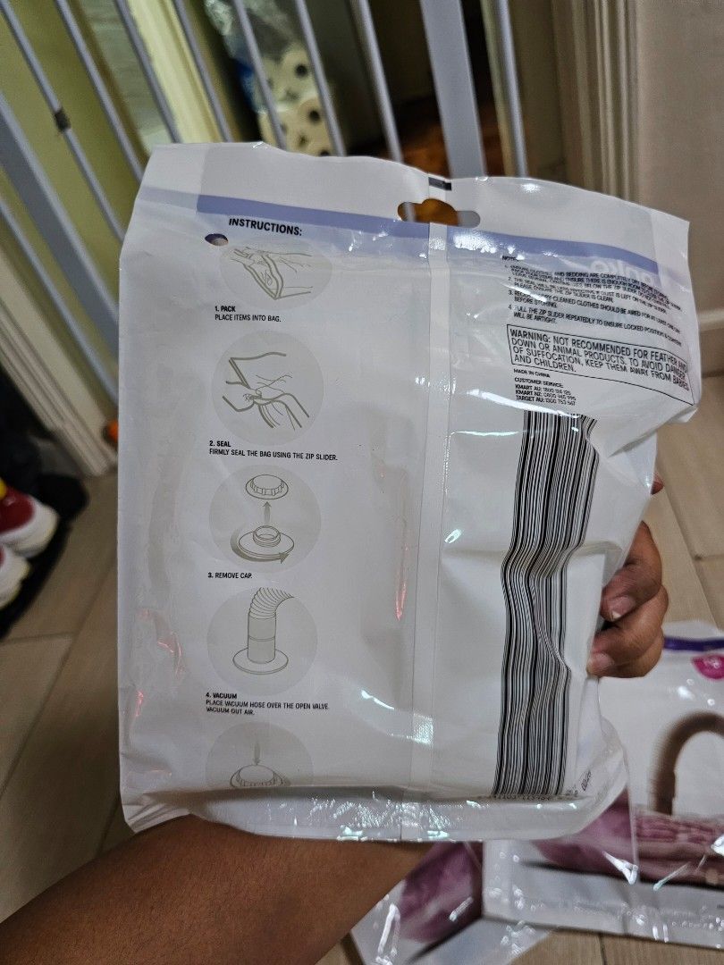 Anko storage bag (vacuum) (Category: Storage Boxes & Baskets) located in Makati City. Submitted by sourd0ugh (Listing ID 1371301348, Image 3). Description: 1k take all 3pcs. 350 each ..