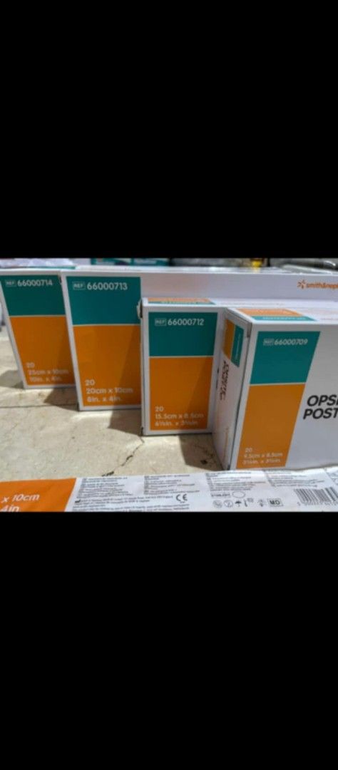 Any sizes opsite post-op (Category: Braces, Support & Protection) located in Manila. Submitted by cattleyaro61723 (Listing ID 1371173814, Image 1). Description: brandnew affordable onhand negotiable good quality and condition open for pick up and delivery high quality we also sell many medical supplies call me 09268225723 cod,gcash,bank transfer.