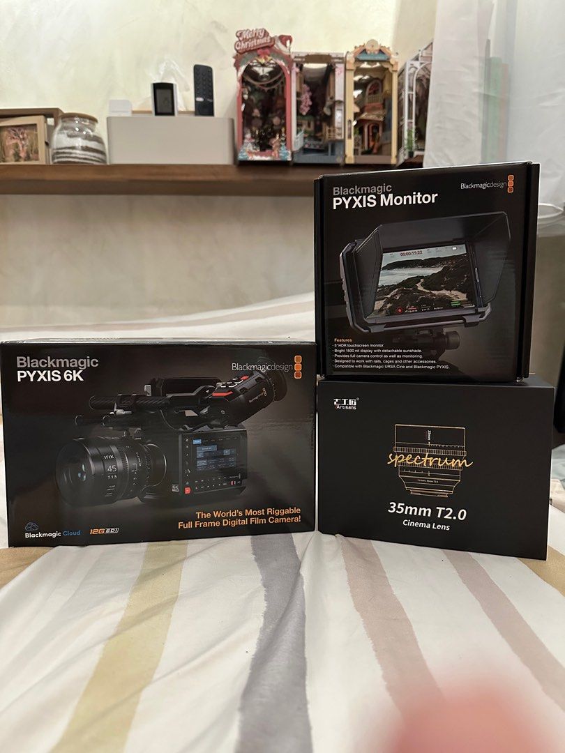Black Magic Pyxis 6k with Monitor628647213763861120