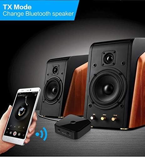 Bluetooth 5.0 transmitter and receiver, digital optical TOSLINK with 3D surround apt* and 3.5 mm wireless audio adapter for TV/home stereo system-low latency (Category: Other Audio Equipment) located in Singapore. Submitted by mdn508018 (Listing ID 1371289994, Image 1). Description: Delivery$8 TRANSMITTER & RECEIVER DUAL MODE: Upgraded lightweight 2-in-1 Bluetooth V5.0 transmitter and receiver; able to use as a transmitter or receiver; can pair w