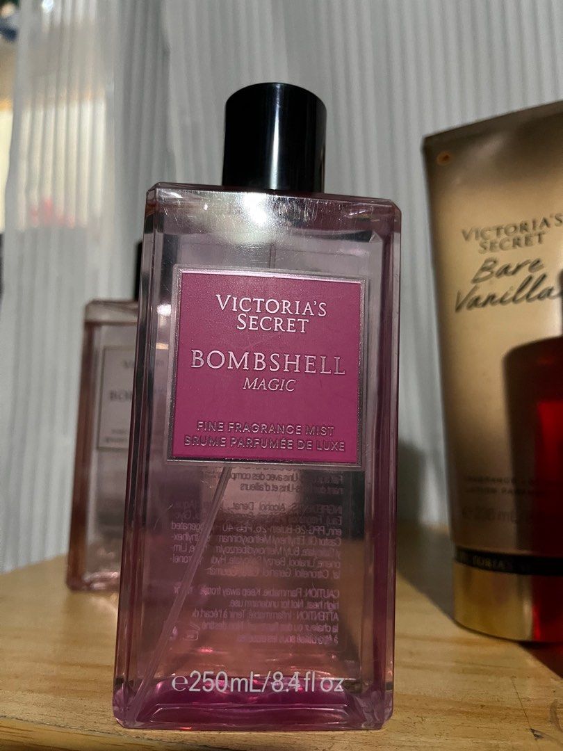 (Clearance sale) Original VS fine mists tease bombshell intense magic bare (Category: Fragrance & Deodorants) located in Mandaluyong City. Submitted by esscenthaus (Listing ID 1371330650, Image 1). Description: .