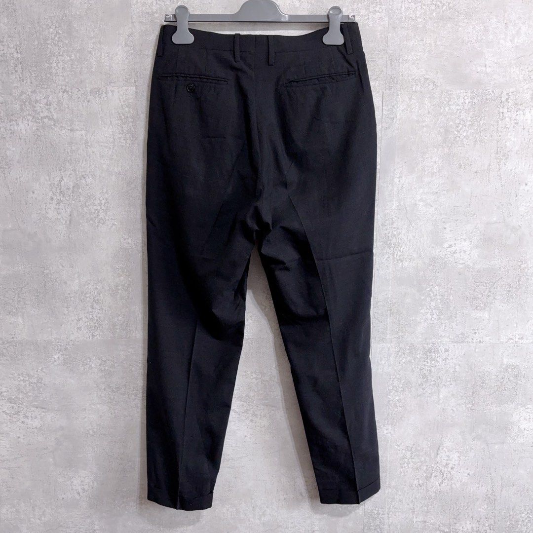 パンツ COMOLI linen wool 2tuck slacks COMOLI LINEN WOOL 2TUCK PANTS — TF Blog