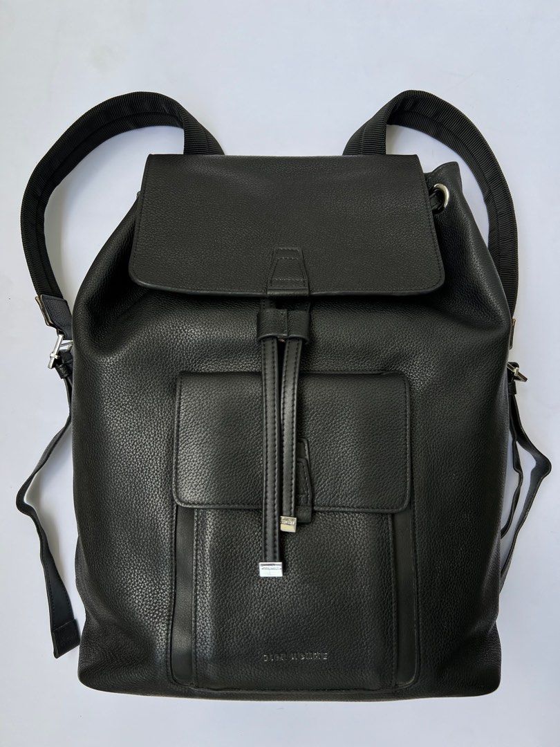 DIOR HOMME - S/S16 DAYPACK LEATHER BACKPACK (Category: Backpacks) located in Cavite. Submitted by _Gizmo (Listing ID 1371267798, Image 3). Description: Dior Homme - Daypack Leather Backpack One size Width: 12’ Inch Length: 16’ Inch Hem: 5.5’ Inch Well used | Good condition Minor rubs on corner please refer to all my uploaded photos..