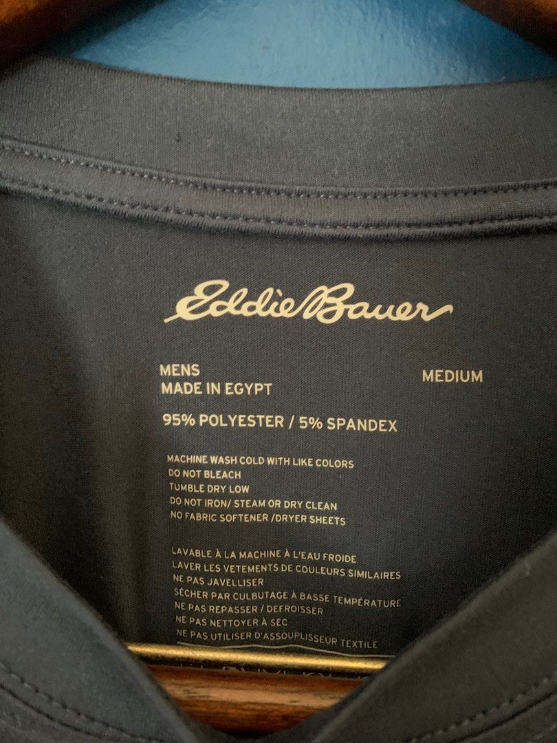 Eddie Bauer Long Sleeve Drifit Shirt (Category: Tshirts & Polo Shirts ) located in Subic. Submitted by baplopicks (Listing ID 1371224252, Image 2). Description: Good as new 19 x 28 Medium on tag.