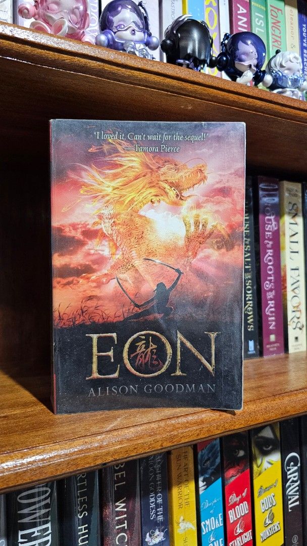 Eon and Eona by Alison Goodman (Category: Storybooks) located in Maria Aurora. Submitted by nannacar96952 (Listing ID 1371310765, Image 1). Description: Rfs: Didn't have time to read and it's been sitting in my shelf for a long time. MOP: Maya, Gcash, Palawan Express, Cebuana MOD: LBC, J&T, JRS Don't hesitate to dm me for more infos about the books.