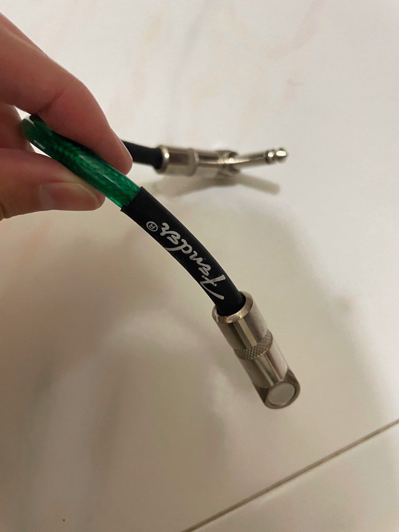 Fender Patch Cable (Category: Music Accessories) located in Singapore. Submitted by azj196 (Listing ID 1371327372, Image 1). Description: Didn’t use much, selling cos downsized board. Mailing available for $2.50..