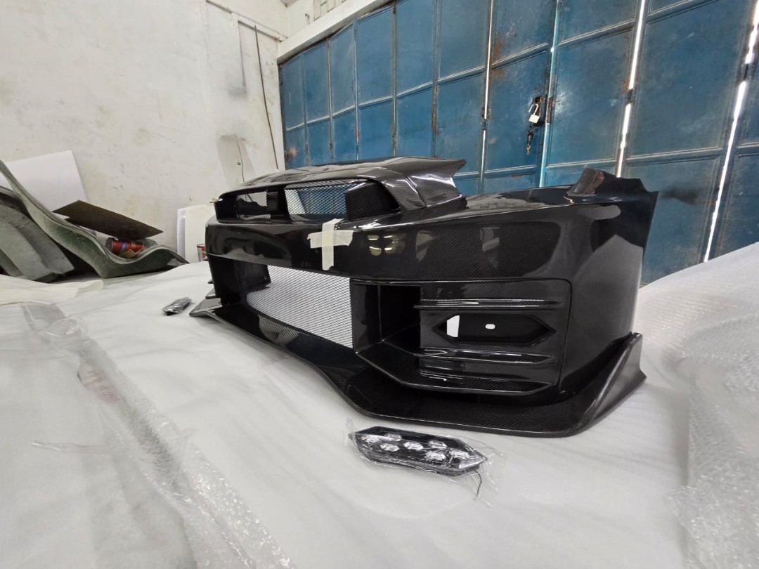 Full Carbon R35 Nismo Bumper | Ready Stock, Car Accessories, Car ...