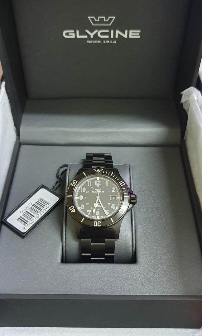 Glycine Combat Sub (Ambush - GL0079) (Category: Men's Watches) located in Quezon City. Submitted by flux21 (Listing ID 1371280450, Image 1). Description: Glycine Combat Sub (Ambush) * Model: GL0079 * 38-Hour Power reserve * Screwdown Crown / Sapphire Crystal/ 200m WR * 42mm Case / 50mm Lug to Lug / 22mm Lug Width * Extra Links included * For sale only * Meet up SM Fairview/North or nearby * Grab/Lalamove/LBC - Shipping fee shouldered by the buyer