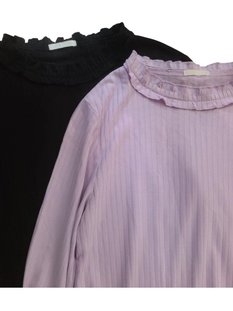 GU RIBBED SHIRT SZ.S-L PRELOVED EUC!! 2pcs. (Category: Longsleeves) located in Cavite. Submitted by lilltevg (Listing ID 1371296472, Image 3). Description: no flaws, good condition 2 pcs. for 350.