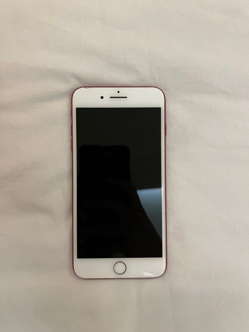 Iphone 7 plus (PRODUCT RED) (Category: iPhone 7 Series) located in Manila. Submitted by bingnthings (Listing ID 1371234282, Image 1). Description: Newly replaced original battery.
