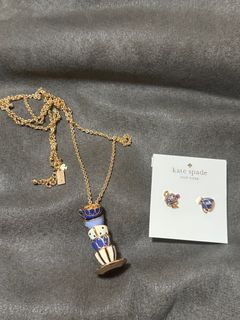 Kate Spade 茶杯茶壺 耳環 頸鏈 Tea Time ear stud&necklace(不散賣)64197763080067110