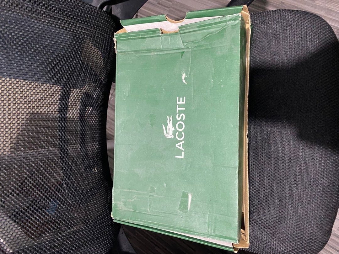 LACOSTE X STRANGER THINGS COLLAB (Category: Casual Shoes) located in Manila. Submitted by arrtjmr (Listing ID 1371320325, Image 1). Description: rfs: malaki masyado yung size authentic din, nasira lang yung box since hindi magamit and nakatambak lang price still negotiable.