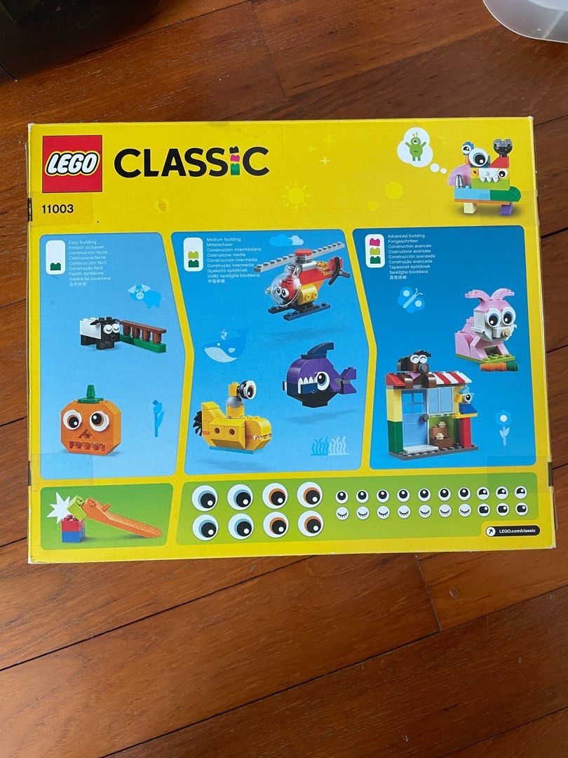 Lego Classic 11003 Building Set with Many Different Eyes, Hobbies