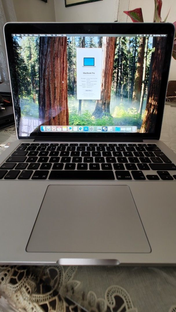 Macbook Pro 13 Retina Early 2013 (Category: Laptops & Notebooks) located in Bacoor. Submitted by xandergreg26531 (Listing ID 1371172348, Image 1). Description: This unit has been lightly used in an office environment until the user left Running Sequioa 15.2 with OpenPatcher Intel i5 2.7GHz Dual-Core 8GB RAM 512GB SSD Storage.